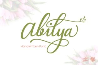 Abilya: A Script Font for Elegant Editorial Design