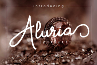 Aluria: The Handwritten Typeface That Elevates Campaigns