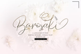 Barosaki: A Modern Typeface for Digital Brands