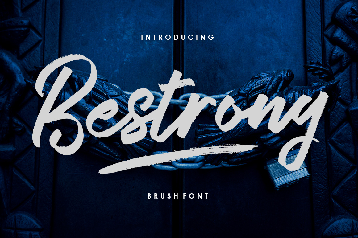 Bestrong: A Hipster Brush Font for Makers
