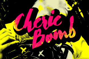 Cherie Bomb: A Punk-Rock Script Font for Editors