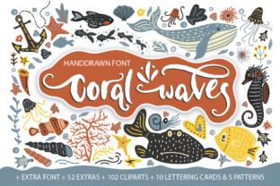 Coral Waves: A Handwritten Font for Editorial Warmth