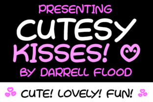 Cutesy Kisses: A Warm Handwritten Font for Web Design