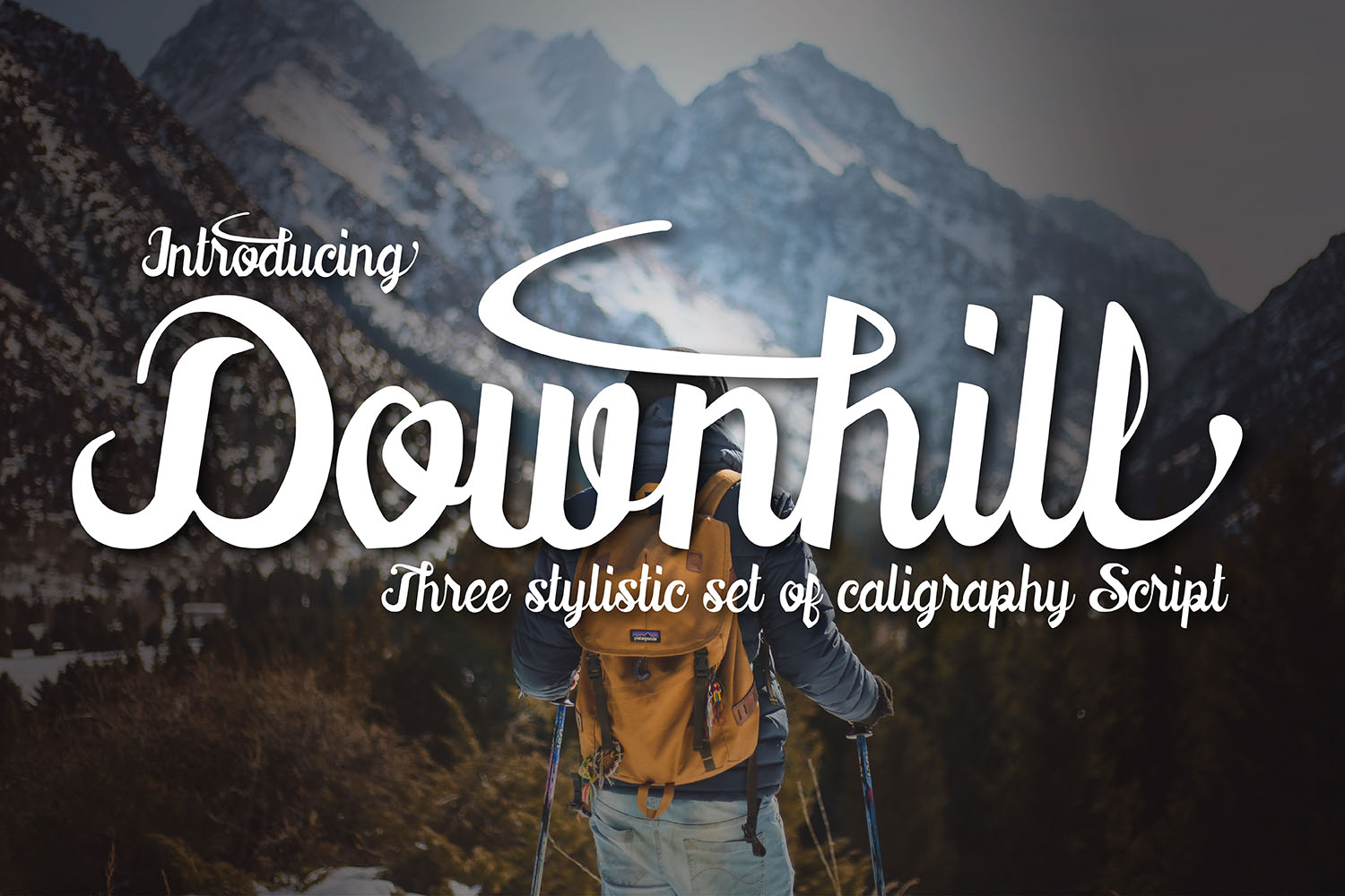 Downhill Font Review: A Modern Painterly Typeface