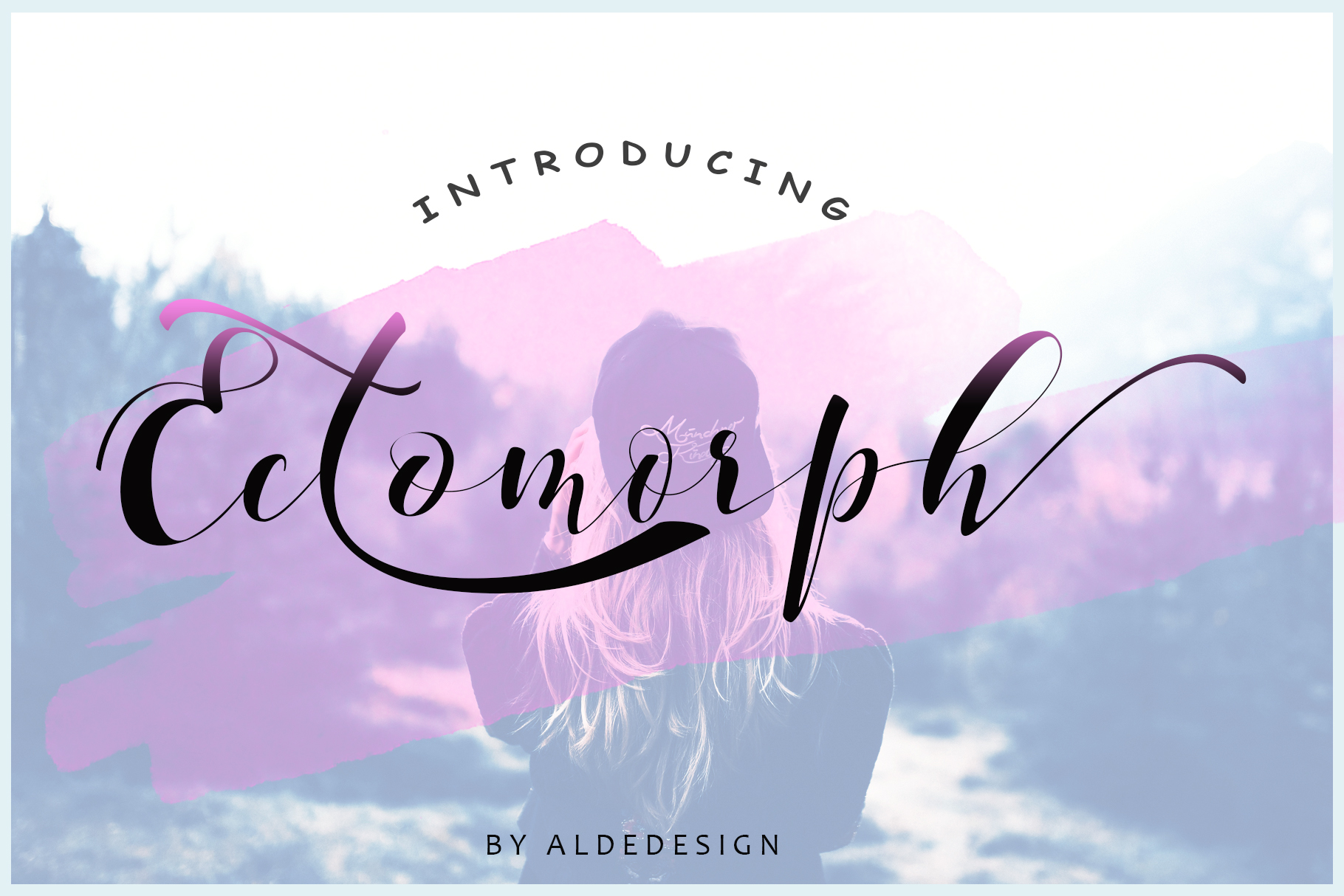 Ectomorph: A Modern Handwritten Font for Web Design