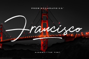 Francisco Font: Authentic Signature Style for Branding