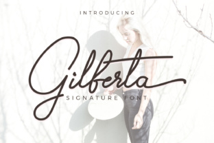 Gilberta: A Cool Signature Font for Modern Editorial Design