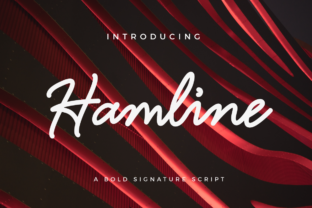 Hamline: A Bold Script Font for Modern Campaigns