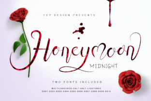 Honey Moon Midnight: A Script Font for Branding