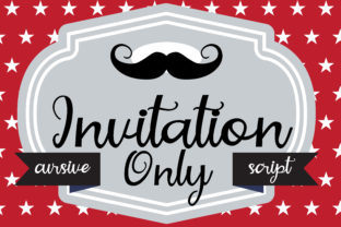 Invitation Only: A Versatile Script Font for Crafters