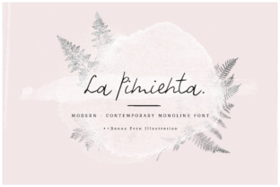 La Pimienta: A Modern Script Font for Marketers