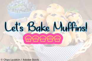 Let s Bake Muffins Font Review for Web Designers