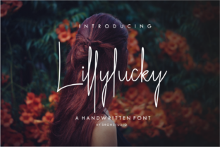 Lillylucky: A Handwritten Font for Editorial Design