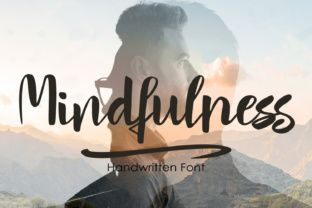 Mindfulness: A Calm Script Font for Editorial Design