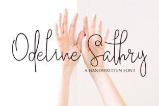 Odeline Sathry: A Signature Font for Modern Web Design
