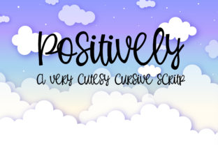 Positively: A Whimsical Script Font for Web Design