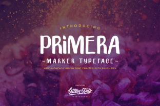 Primera: A Versatile Brush Font for Crafters