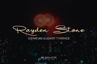 Rayden Stone: The Signature Font for Marketers