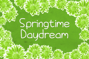 Springtime Daydream Font for Branding