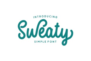 Sweaty Font Review: A Fun Script Typeface for Branding