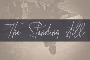 The Standing Still: A Handwritten Font for Web Design