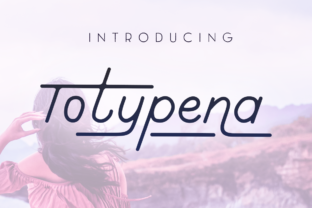 Totypena: A Retro Typeface for Modern Branding